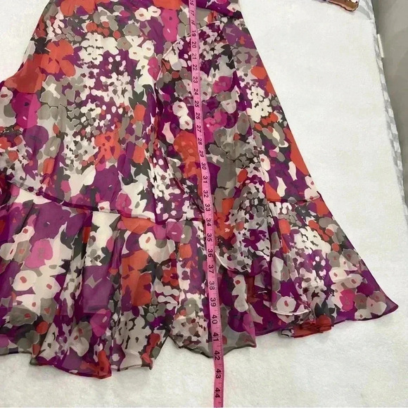 FENN WRIGHT MANSON PETITE GATHERED FRONT DRES size 10 - Picture 13 of 13